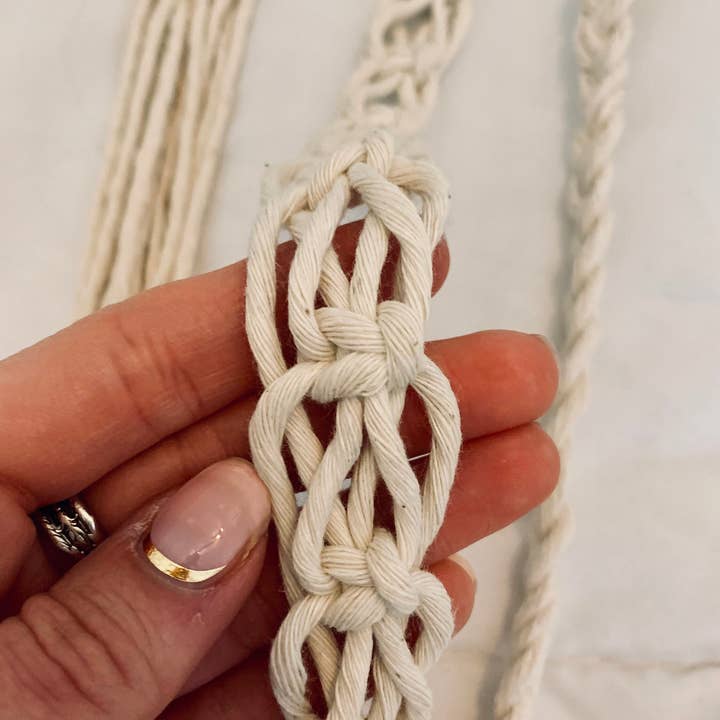 Rosie the Wanderer, Handmade Macramé - Wholesale Yoga Strap/Band - Macrame Yoga Mat Strap- Macrame Yoga sling3