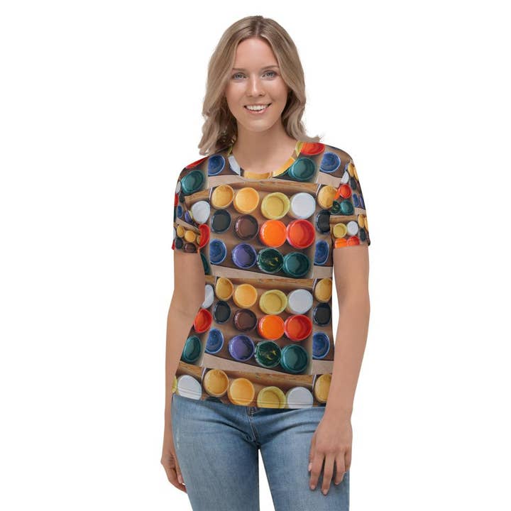 Beautiful Paint Women's T-shirt for wholesale by I. Middleton Entertainment