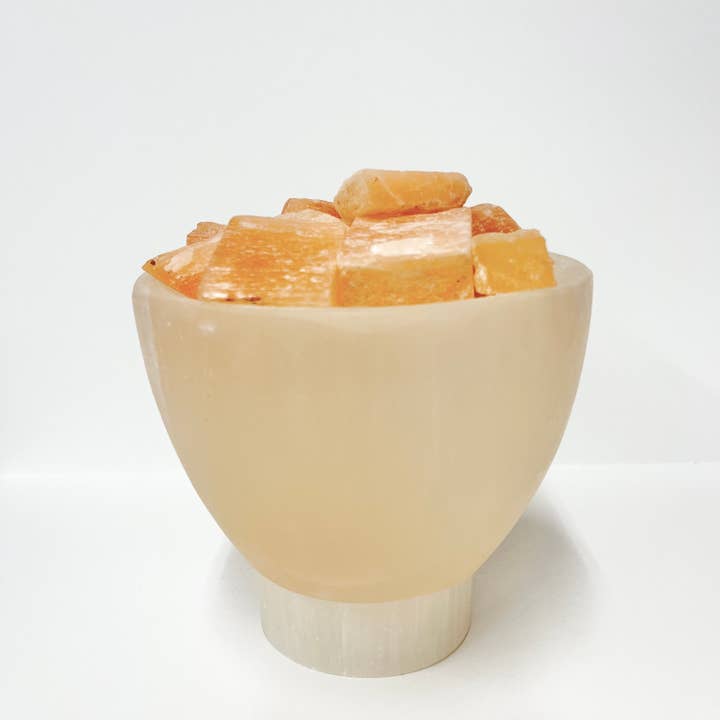 Seleniet Lamp Vuurschaal voor wholesale door Craftstones