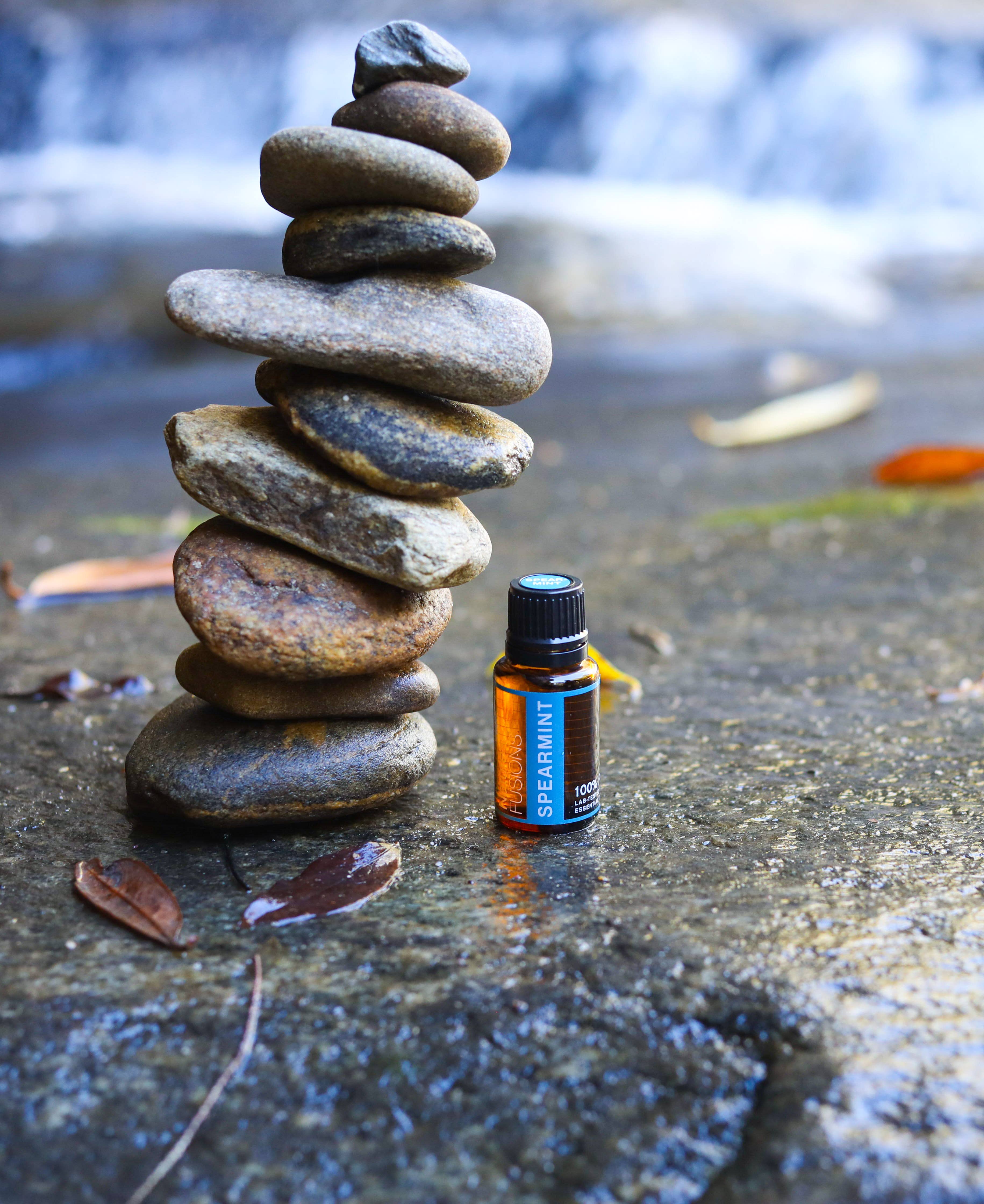 Nature's Fusions - Vendita all'ingrosso Olio essenziale - Olio essenziale di menta verde puro al 100% — 15 ml2