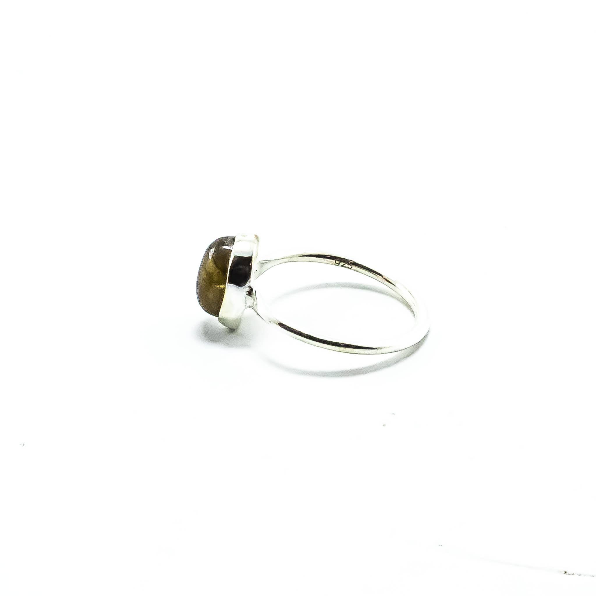 Quasar Gems USA – wholesale Solitairering – Labradorit ädelstensring i sterlingsilver 9252