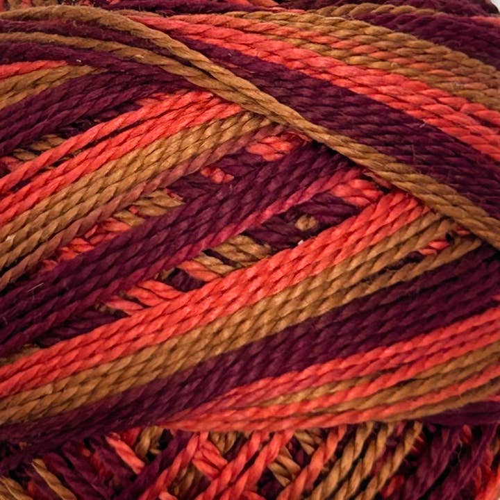 OTF Threads - Wholesale Embroidery/Cross Stitch Supplies - OTF Threads™ Variegated #8 Pearl Cotton Box/1042