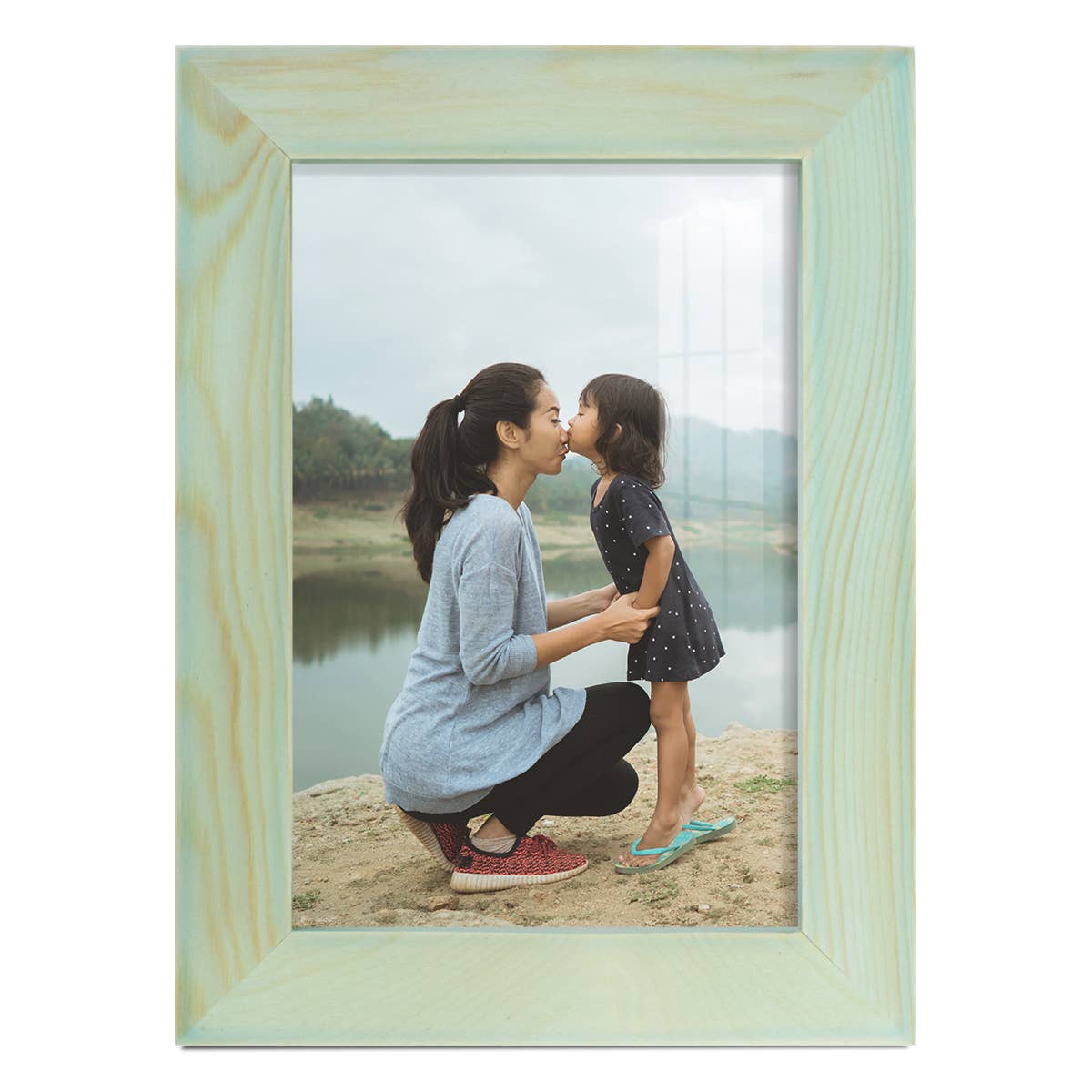 Wexford Home - Wholesale Picture Frame - Photo Frame. Real Wood with Woodgrain, Seafoam Green5