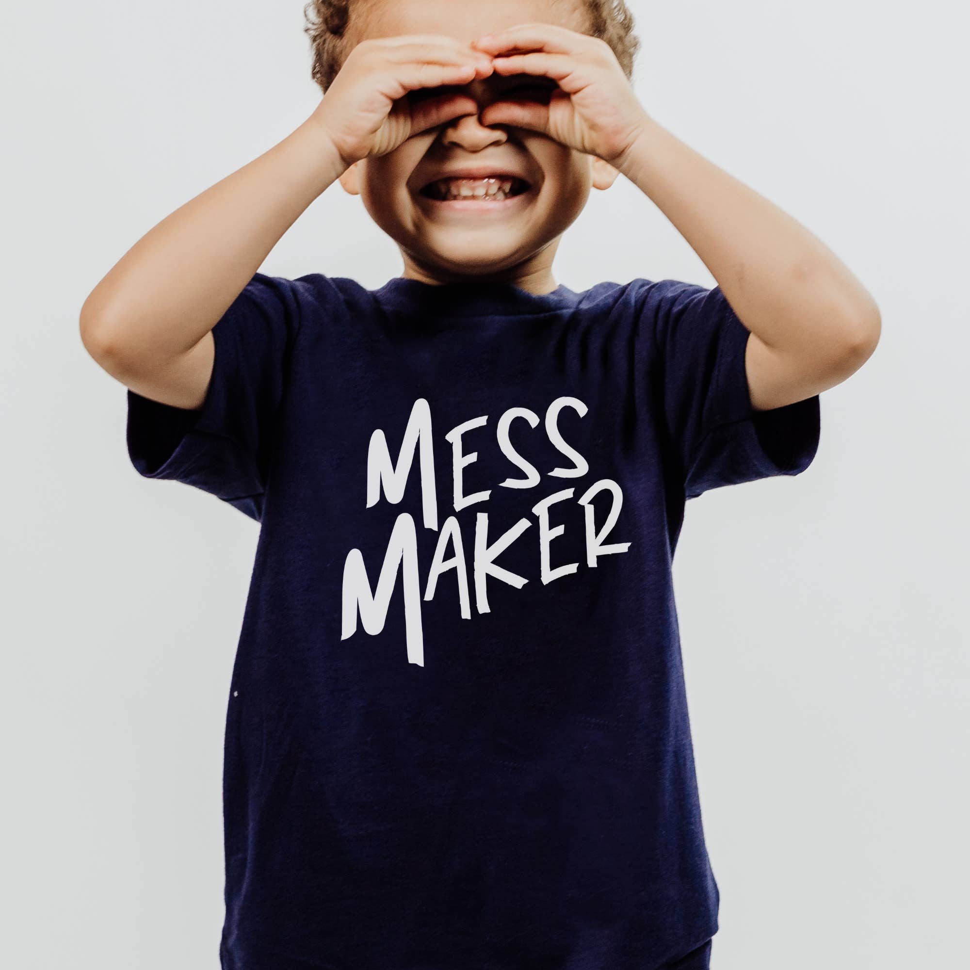 Page and Riggs Designs, LLC - Wholesale Screen Printed T-Shirt - Kids - Mess Maker Kids Tee