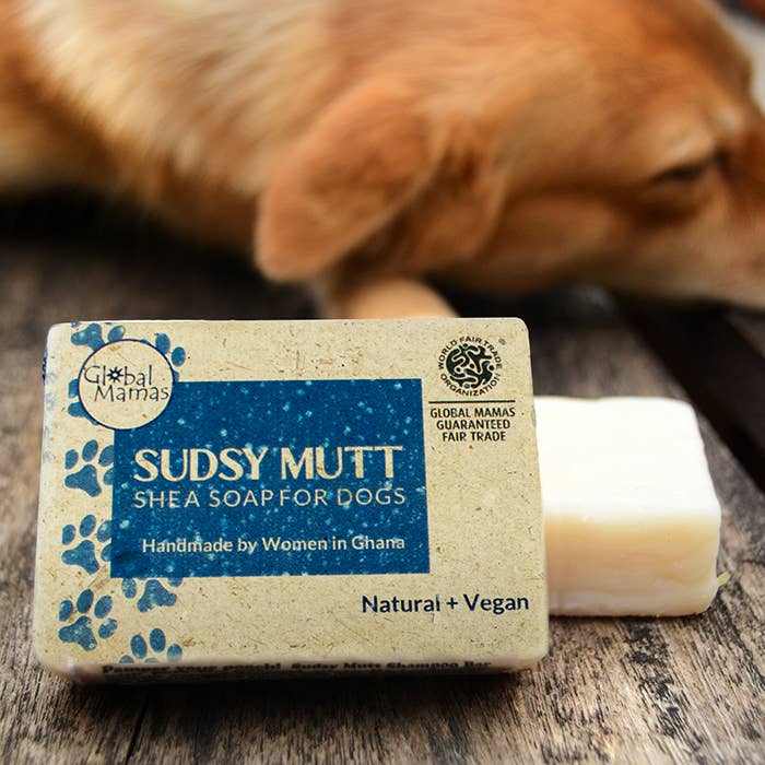 Sudsy Mutt Shea Soap for Dogs for wholesale by Global Mamas
