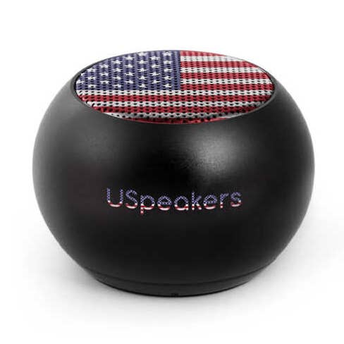 Mini Zwarte USA Bluetooth Speaker voor wholesale door FashionIt