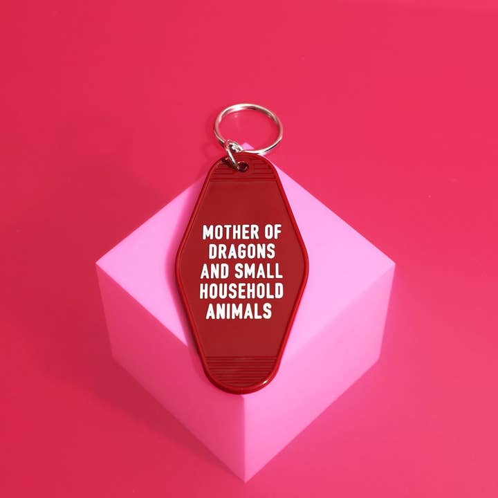 GetBullish - Wholesale Keychain - Women's - Mother of Dragons and Small Household Animals Keychain