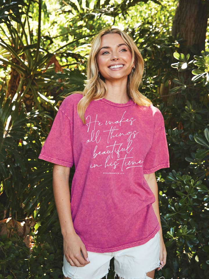 HAN GØR ALT SMUKT Mineralgrafisk top for engroshandel hos OAT COLLECTIVE