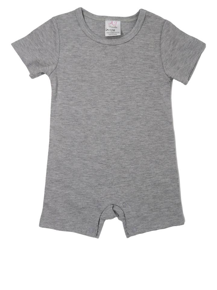 AJ Blanks - Wholesale Jumpsuit - Baby - Boys Short Sleeve Romper