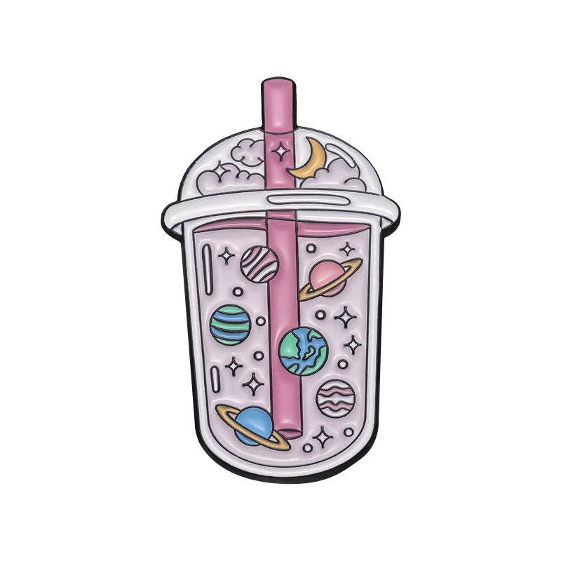 Magia Design - Wholesale Lapel Pin/Button - Whimsical Potion & Planet Enamel Pin0
