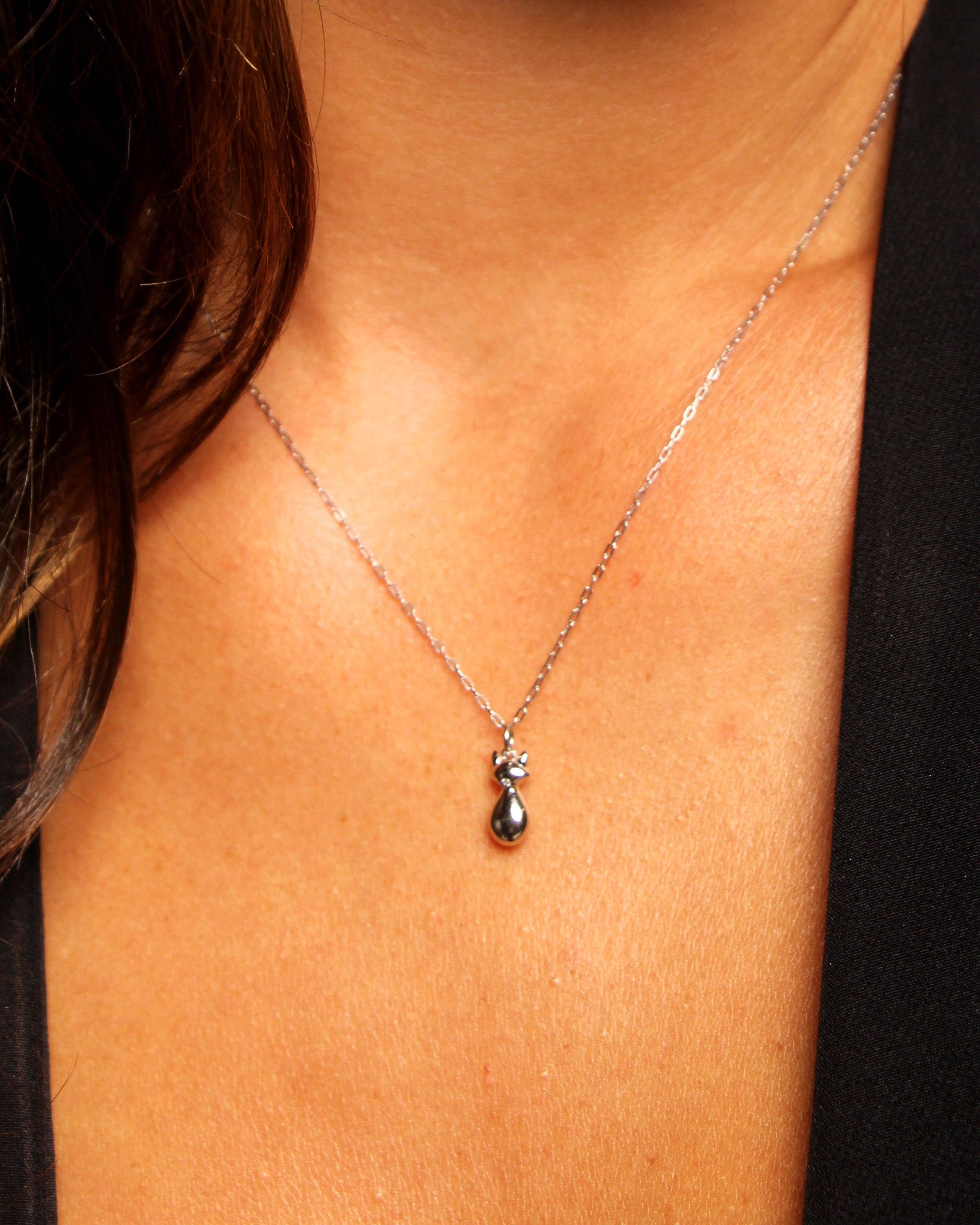 VESIICA JEWELRY - Vendita all'ingrosso Ciondolo/pendente - Ciondolo Zorro Plateado VESIICA3