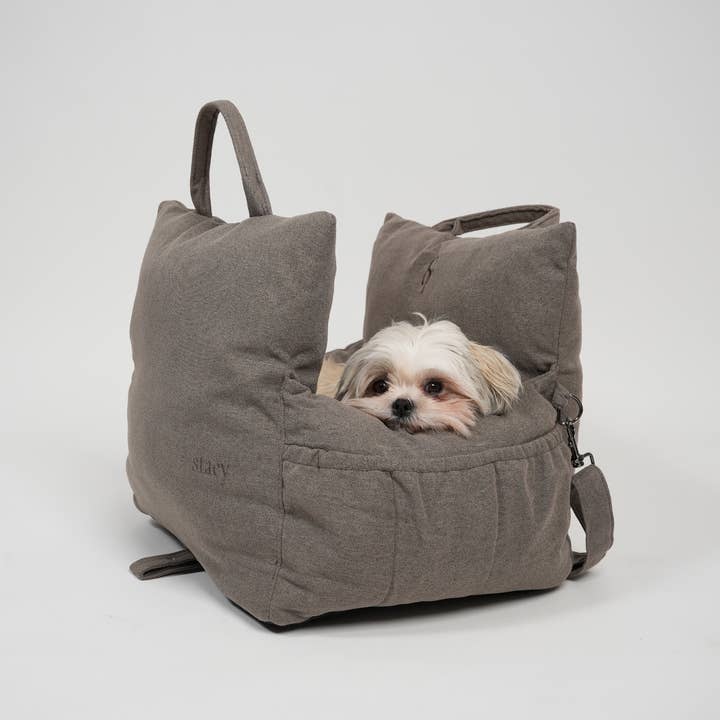 Staey – wholesale Transportbur – Hund – Bilbarnstol Lara | Taupe