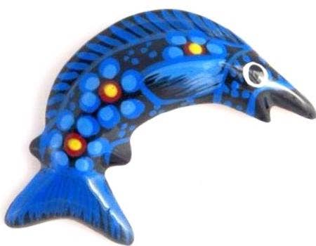 Costello International - Wholesale Wall Accent - Ceramic Art Magnet by Native American Artisan Magdalena Diaz27