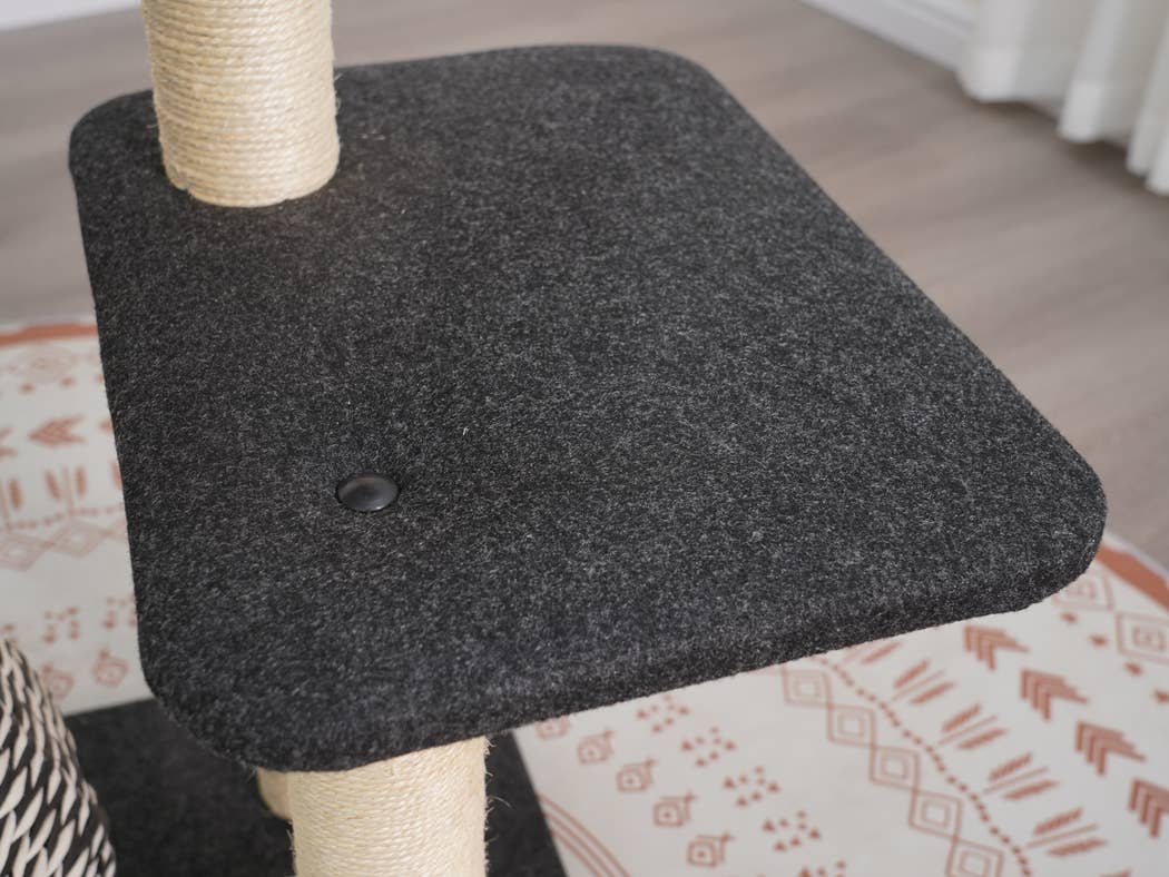 PetPals Group - Wholesale Pet Scratcher - Cat - PetPals Ace- Natural, Sustainable Handwoven Cat Tree8