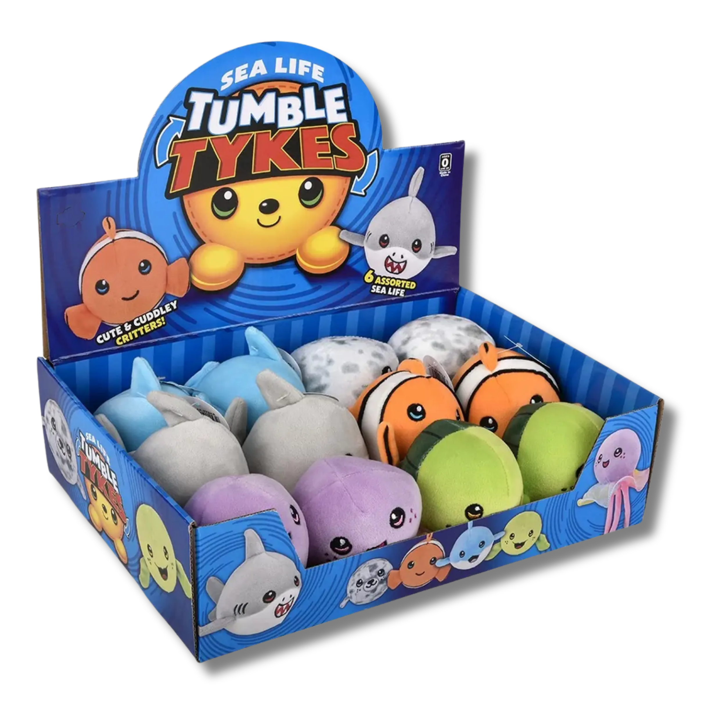 JSBlueRidge Toys - Wholesale Stuffed/Plush Toy - Kids & Baby - Sea Life Soft Stuffed Plush Kids Toy- Assorted3