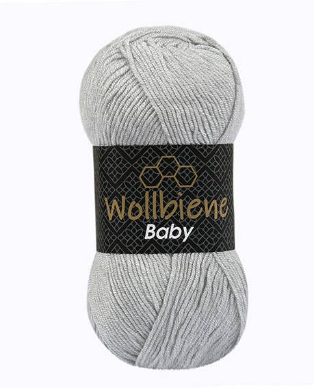 Wollbiene – Engroshandel Garn – Wollbiene babystrikkegarn 100 g, anti-fnuller til hækling og strik17