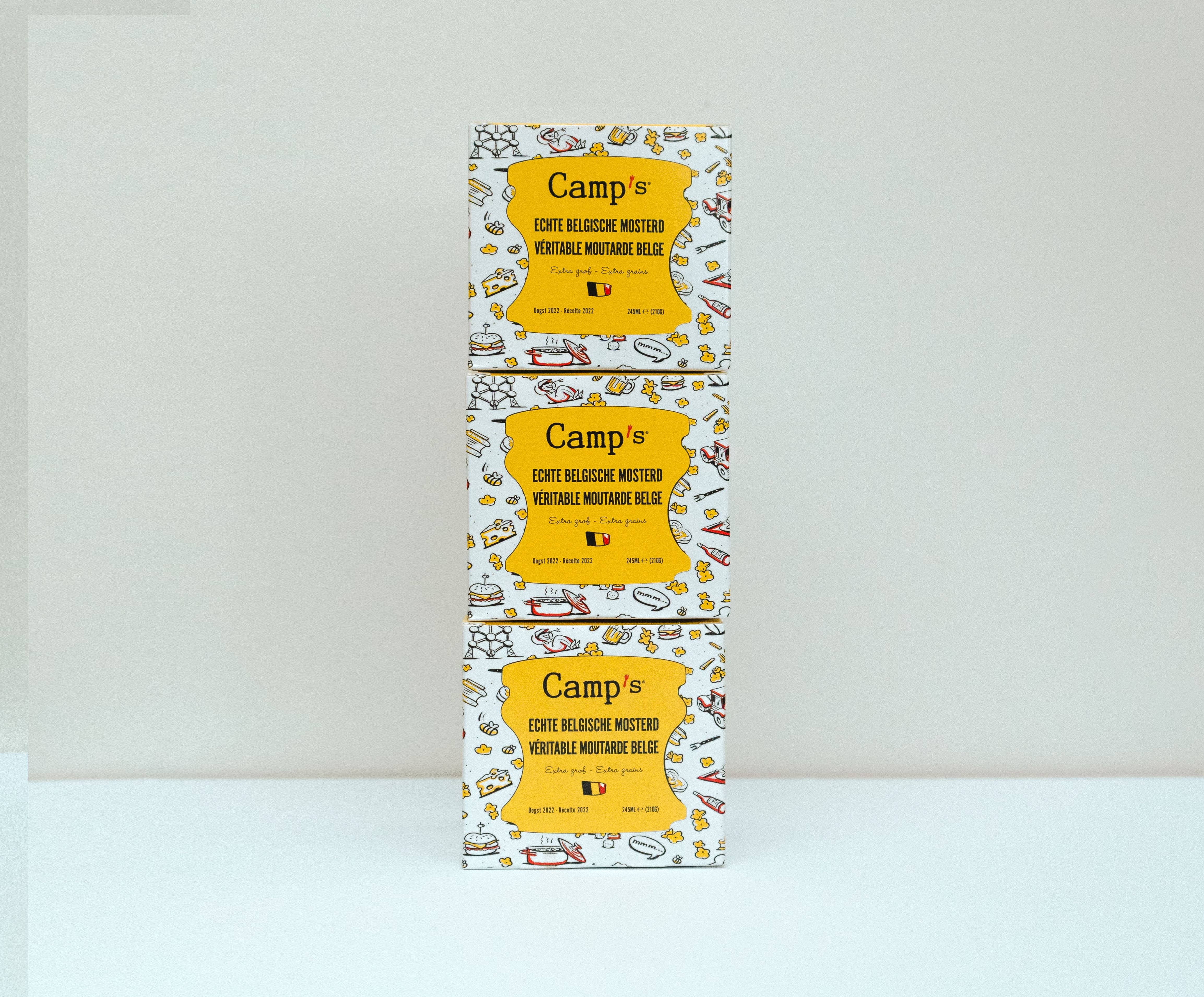 Camp's – Großhandel Senf – Camp's Echte Belgische Senf 245 ml3