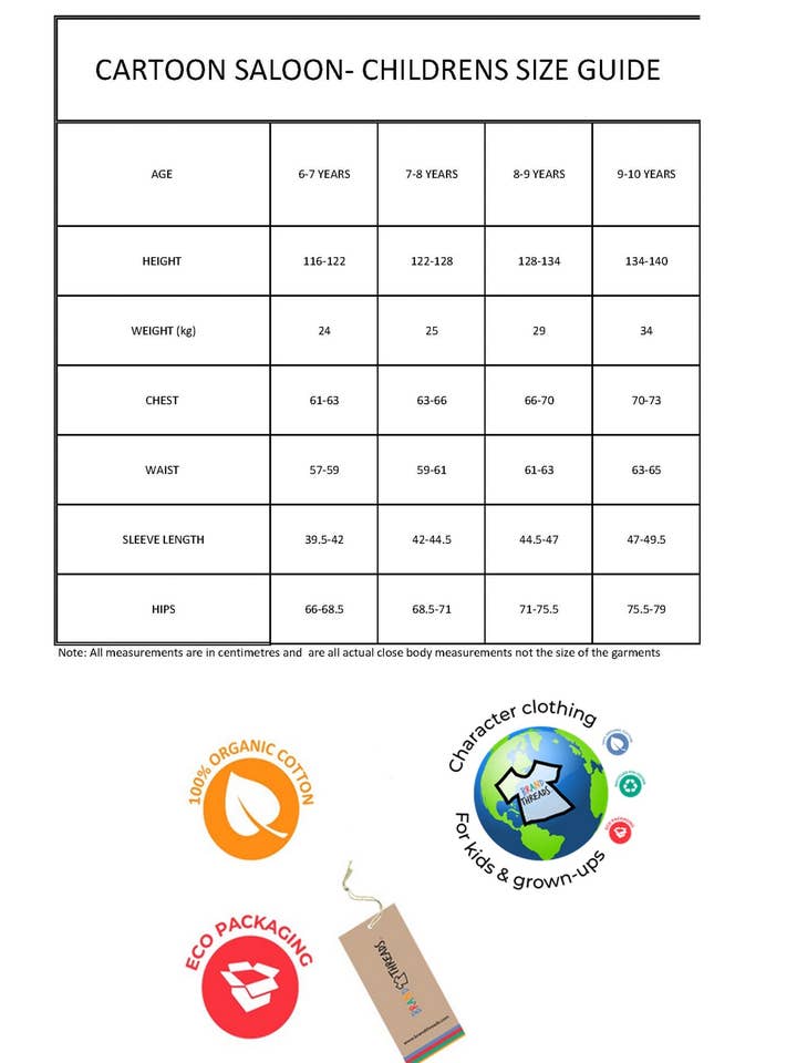 Cartoon Saloon - Vendita all'ingrosso Completo pigiama - Bambini - Pigiama Bambini Puffin Rock4