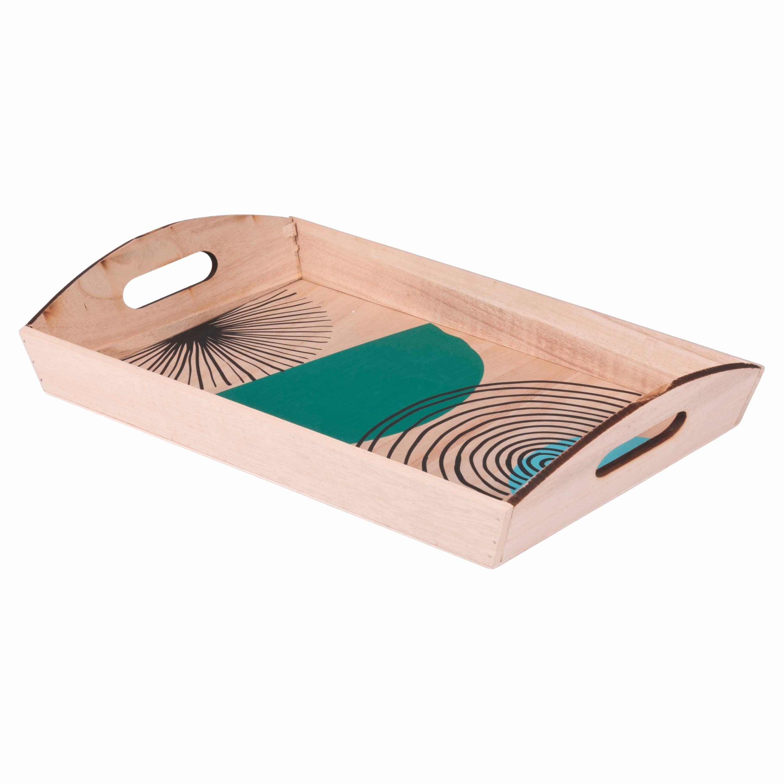 VdE Tivoli 1996 - Wholesale Platter - VENICE LIDO RECTANGULAR TRAY 45 X 30 CM 3 ASS.1