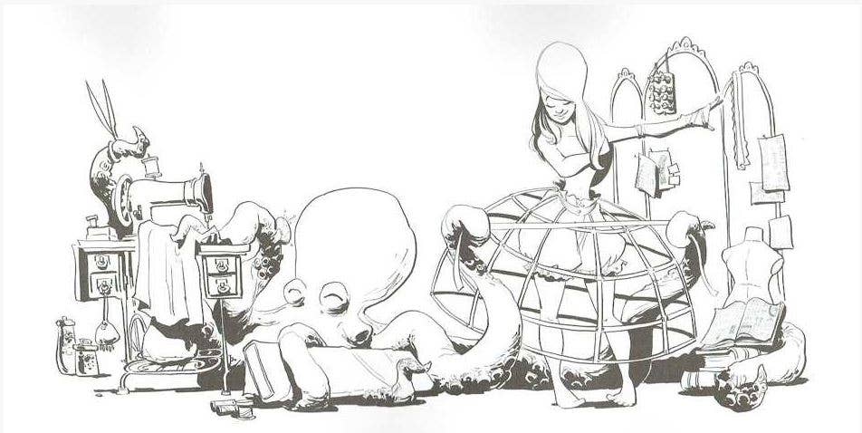 SCB - Venta al por mayor Libro para colorear y cuaderno de actividades - Adultos - Colorear con tu pulpo3