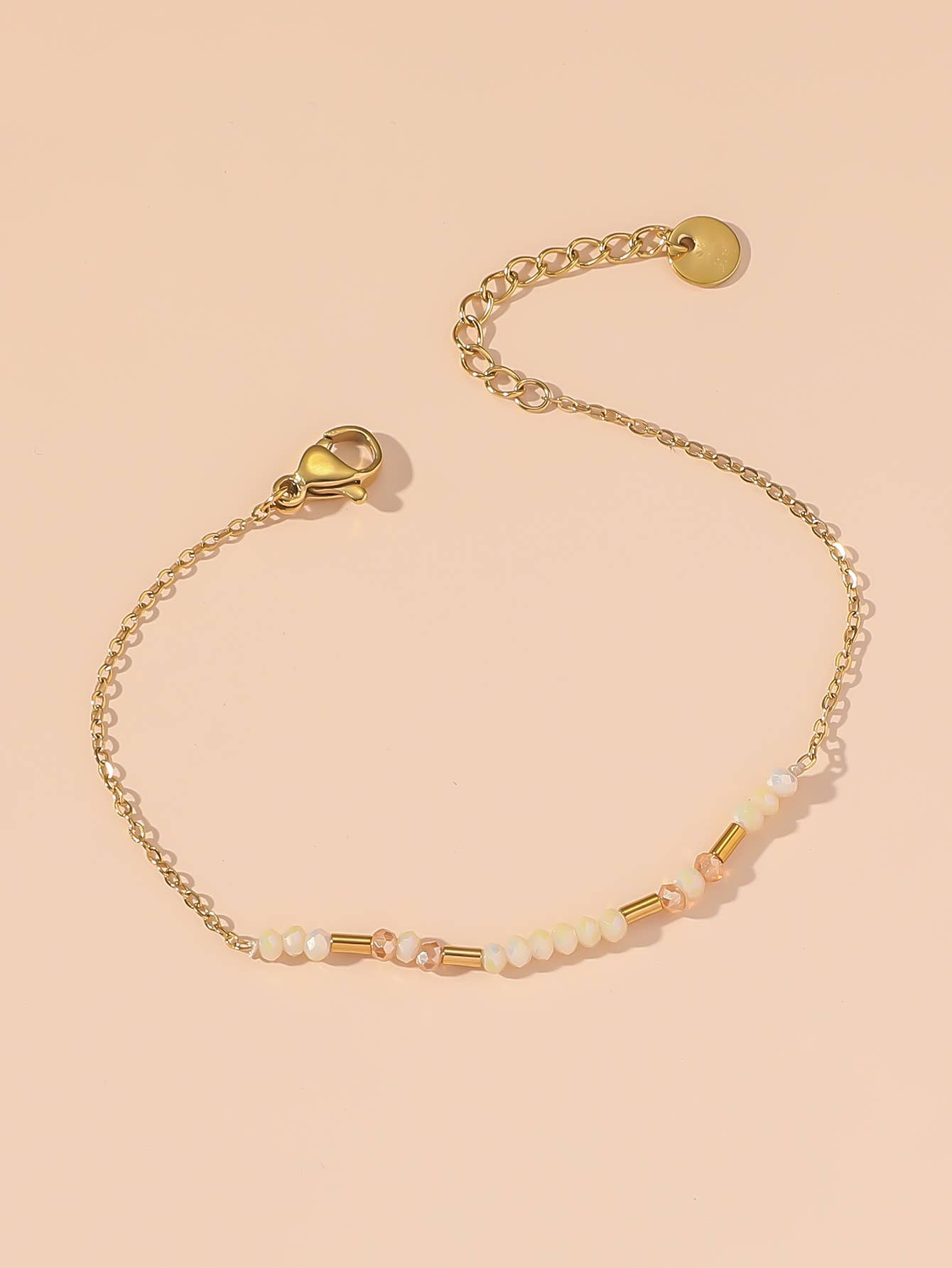 Blossom bijoux - Venta al por mayor Juegos de joyas - Set de 3 pulseras de acero inoxidable con cadenas ajustables5