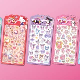 K-Wonderland - Wholesale Sticker - Sanrio Characters Tok! Tok! 3D Puffy Stickers1