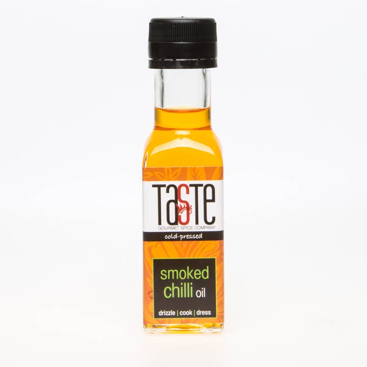 Gerookte chili-olie 100ml | Gearomatiseerde olie, geïnfuseerde olie voor wholesale door Taste Gourmet Spice Co
