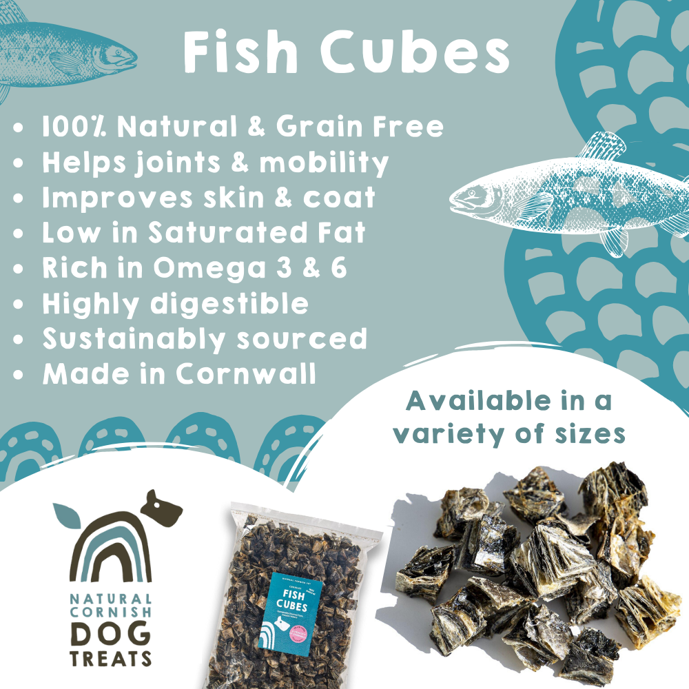 The Pets Larder – wholesale Pet treats – Dog – Cornish Fish Cubes - Natural Dog Treats4