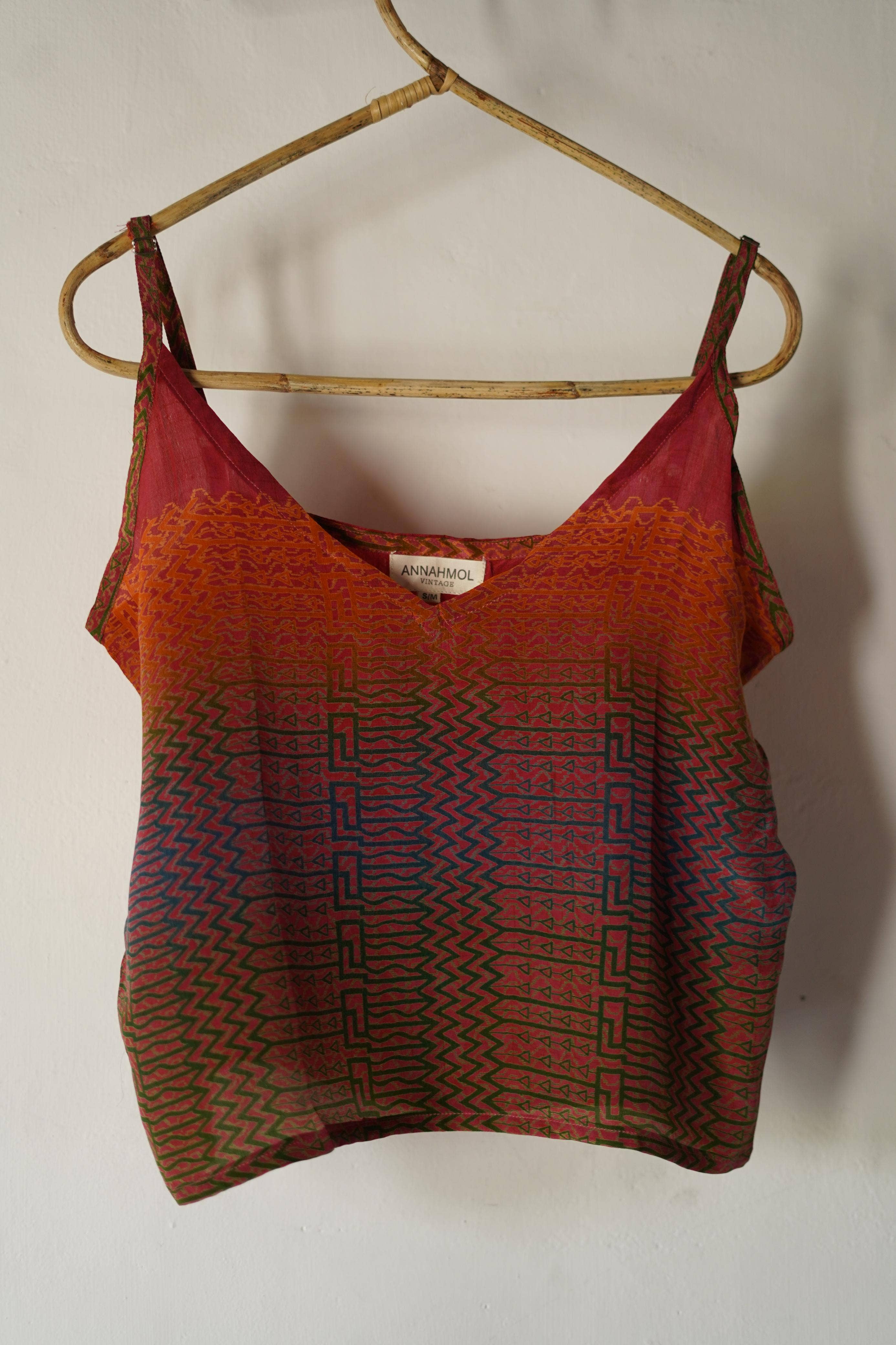 Annahmol - Wholesale Camisole - Women's - Vintage Silk Zero-Waste Cami36