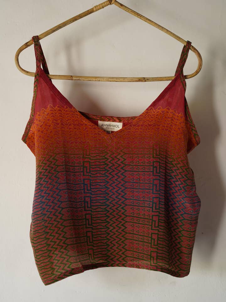 Annahmol - Wholesale Camisole - Women's - Vintage Silk Zero-Waste Cami36
