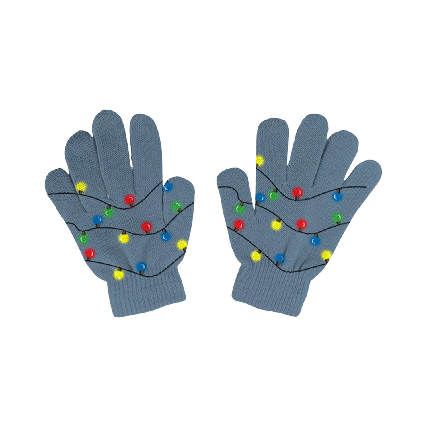 The American Gift Company (TAGCO) - Wholesale Gloves - Women's - LED Light Up Knit Gloves – Adult Size1