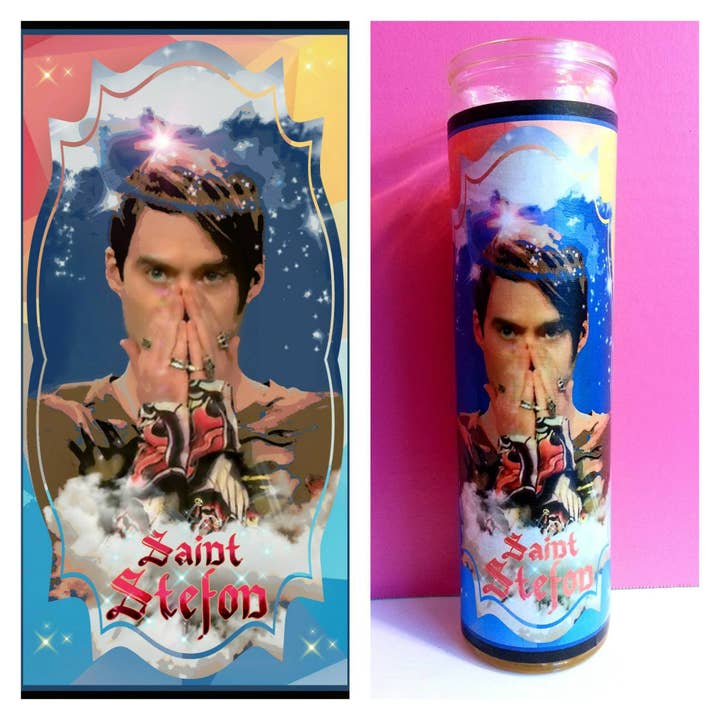 Kitschup Creations - Wholesale Novelty Candle - Stefon Prayer Candle