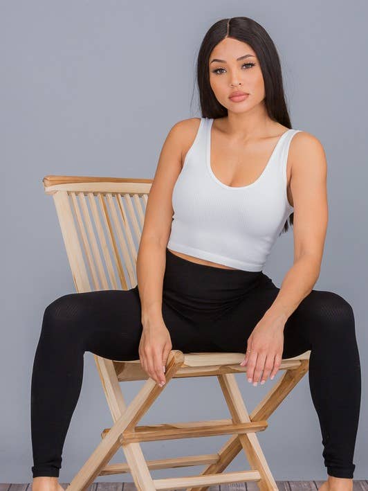 SH5541-Ribbed Seamless Leggings Sports Fitness Pants for wholesale by Vibrato Clothing