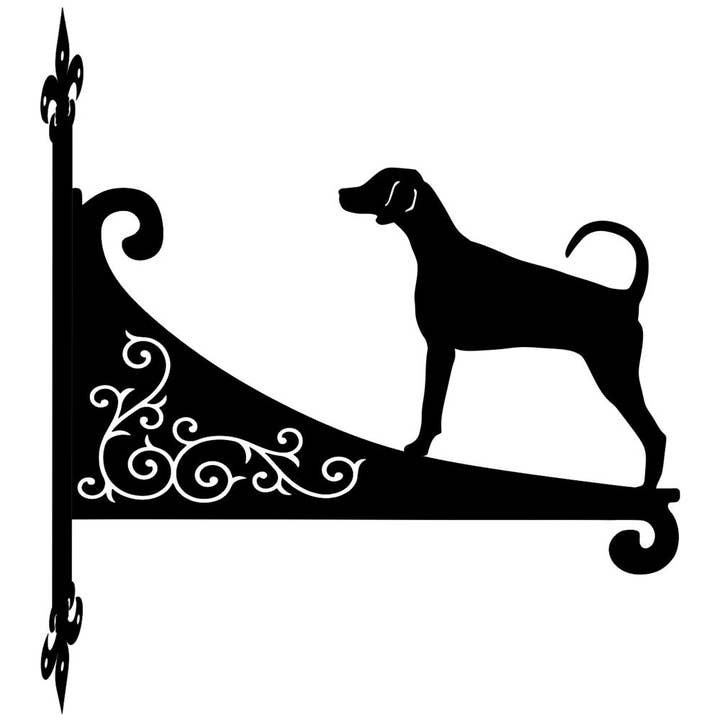 Doberman Prydnads rulle hängande fäste för wholesale av Steel Images