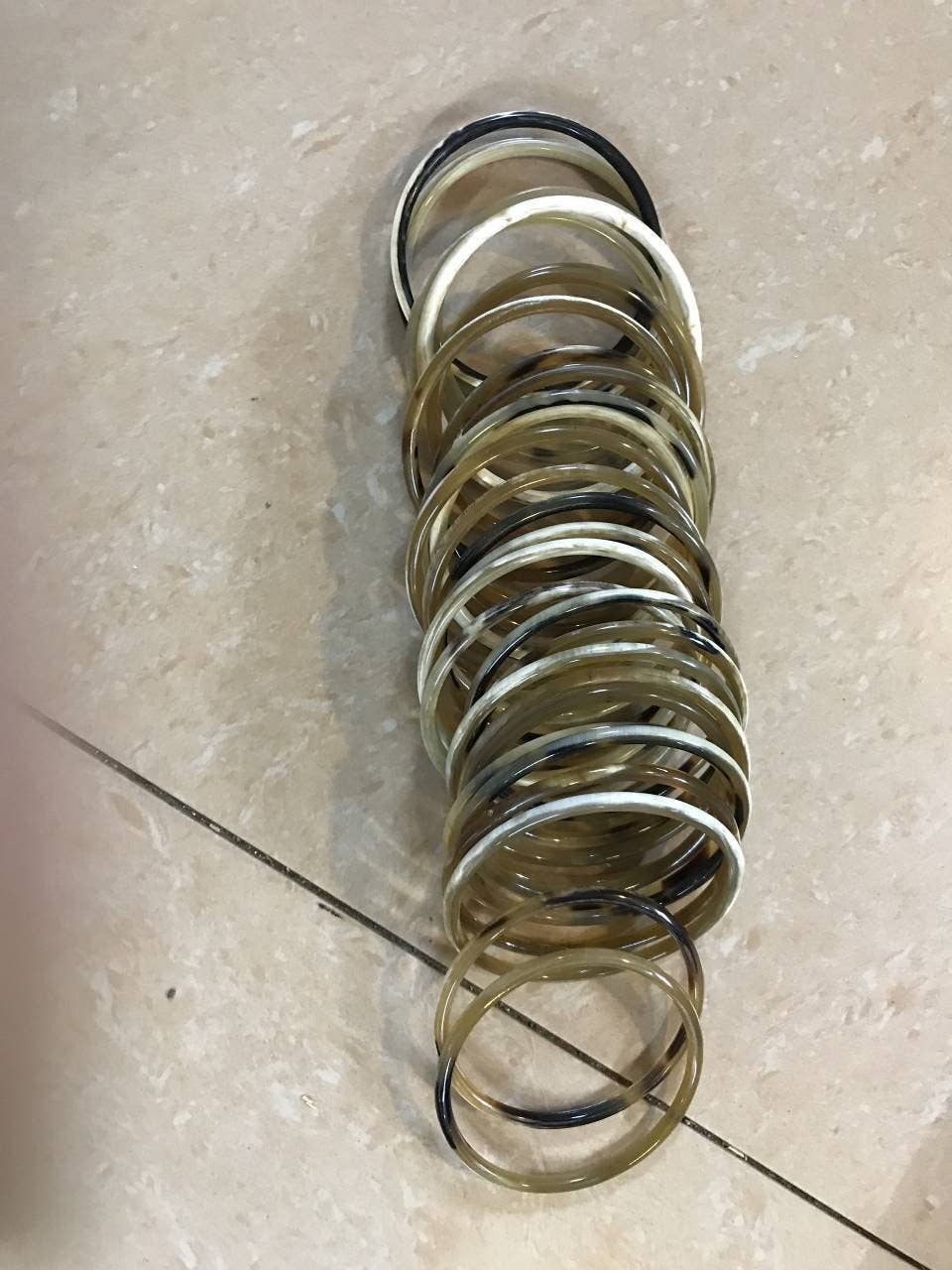 Hala Design - Wholesale Jewelry Set - Set of 7 Buffalo Horn Bangles3