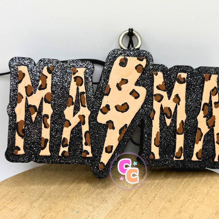 Mama Lightning Bolt Freshie | Bil Luftfrisker for engroshandel hos Crafting Cleveland