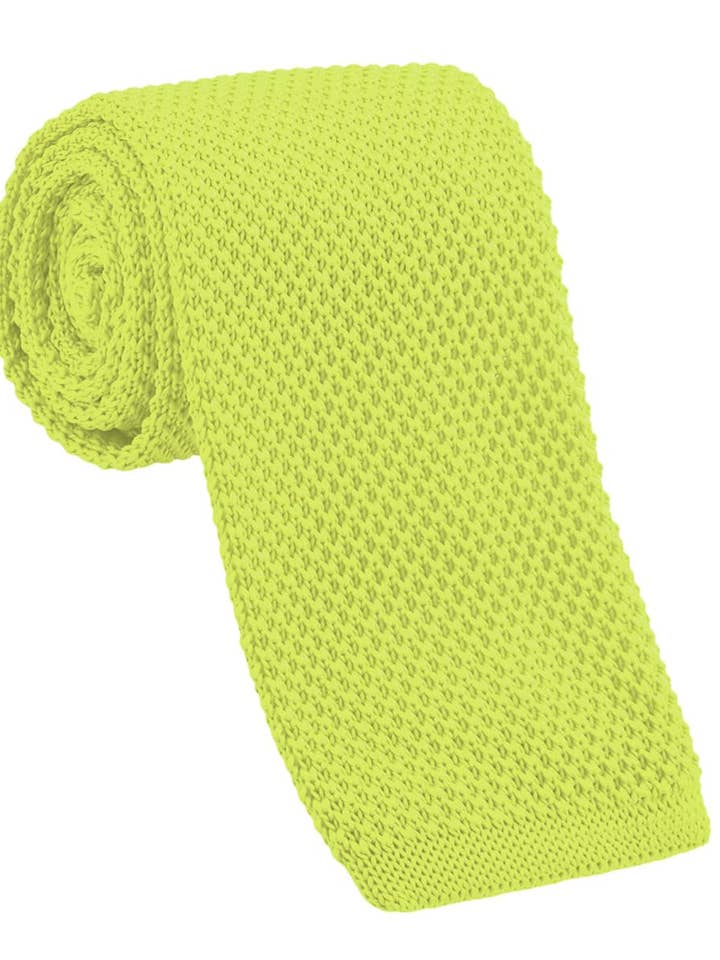 LIME GREEN DOT TIE for wholesale by Josvil