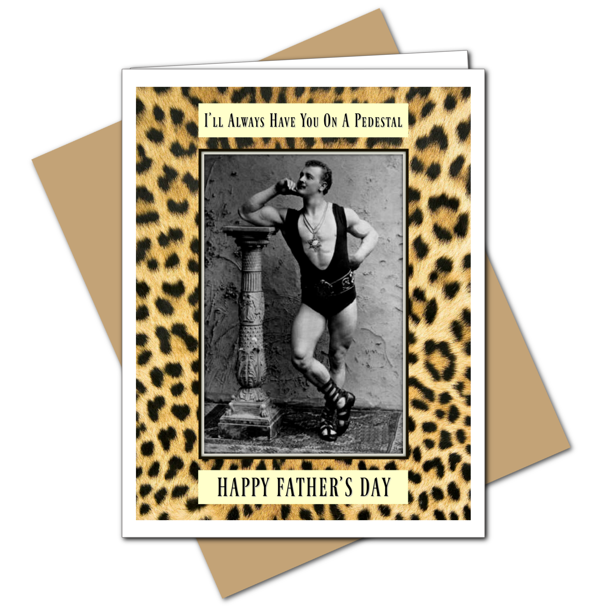 Ümlaut Brooklyn - Wholesale Father's Day Card - Pedestal Father's Day Card1