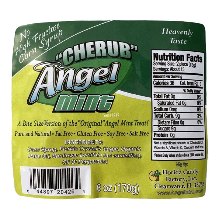 Florida Candy Factory - Wholesale Mints - Angel Mint | Cherub A/M | Mint | 16oz Bag