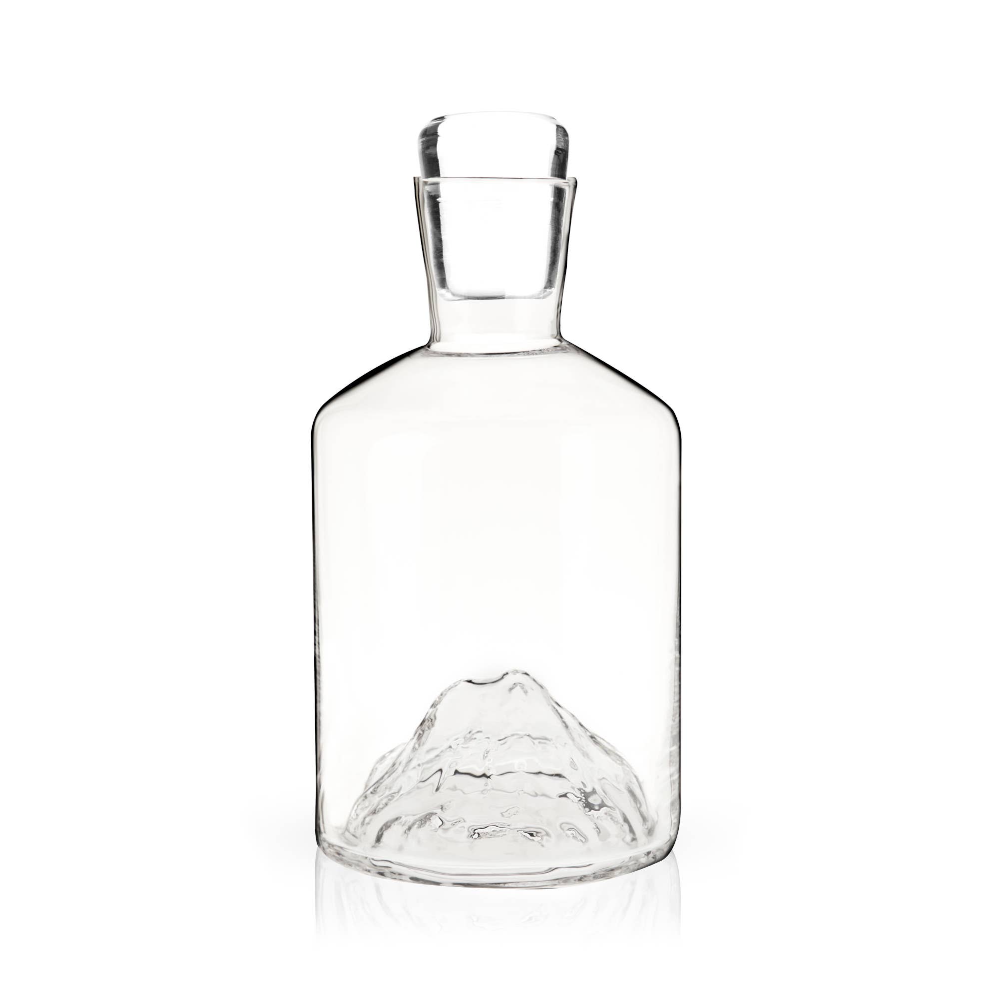 Viski - Wholesale Decanter - Pacific Northwest Mountain Themed Crystal Liquor Decanter2