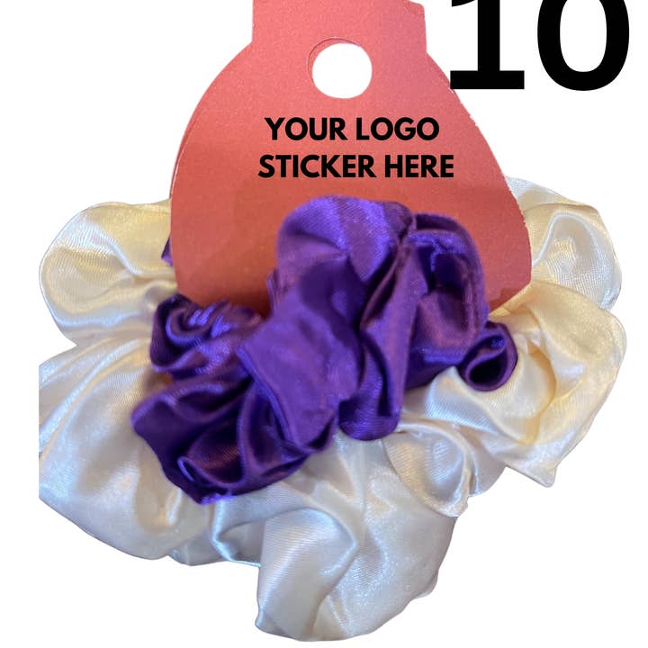 shirt shack design corporation - Wholesale Scrunchie - Women's - 2 pack Scrunchie hair tie ready to display9