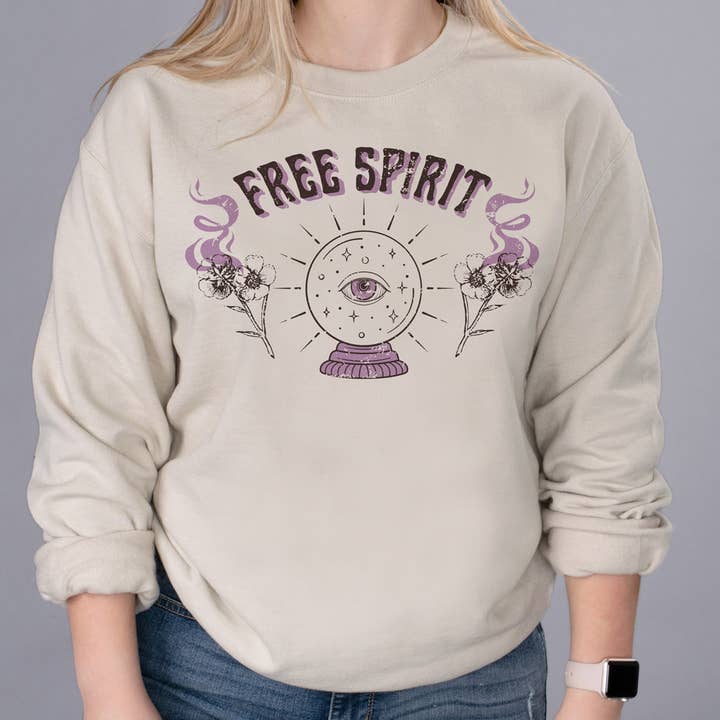 Sudadera Boho Free Spirit para venta al por mayor de femfetti
