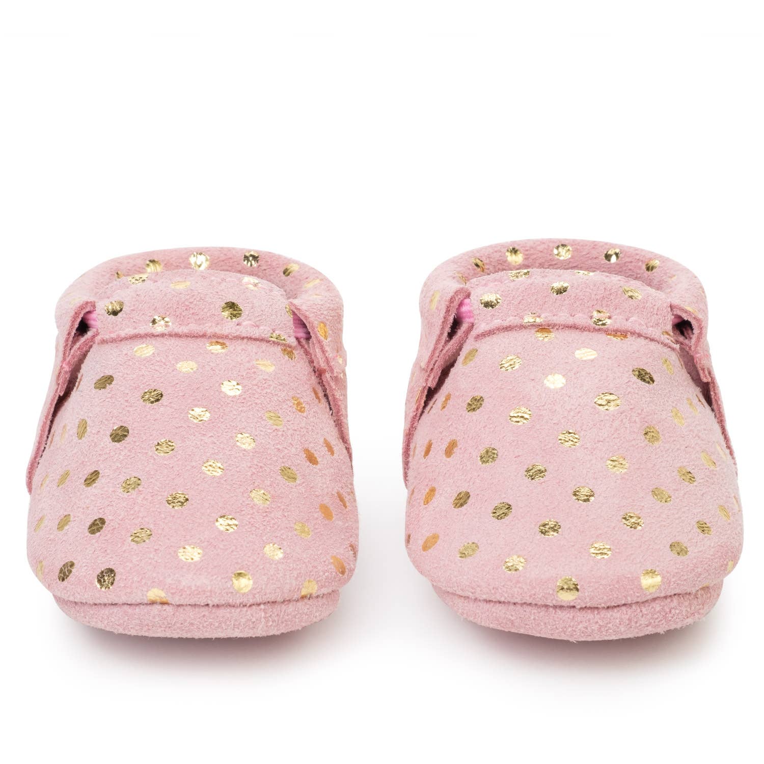 fringeless baby moccasins