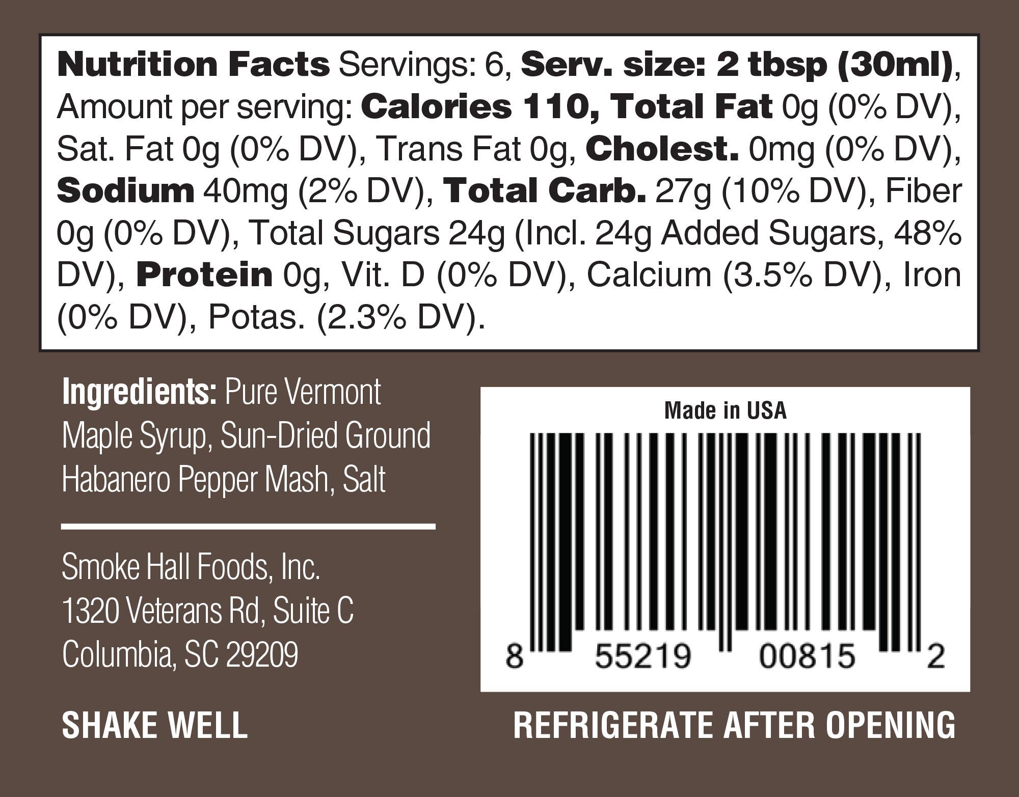 The General's Hot Sauce - Wholesale Hot Sauce - Maple Mayhem - The General's Hot Sauce2