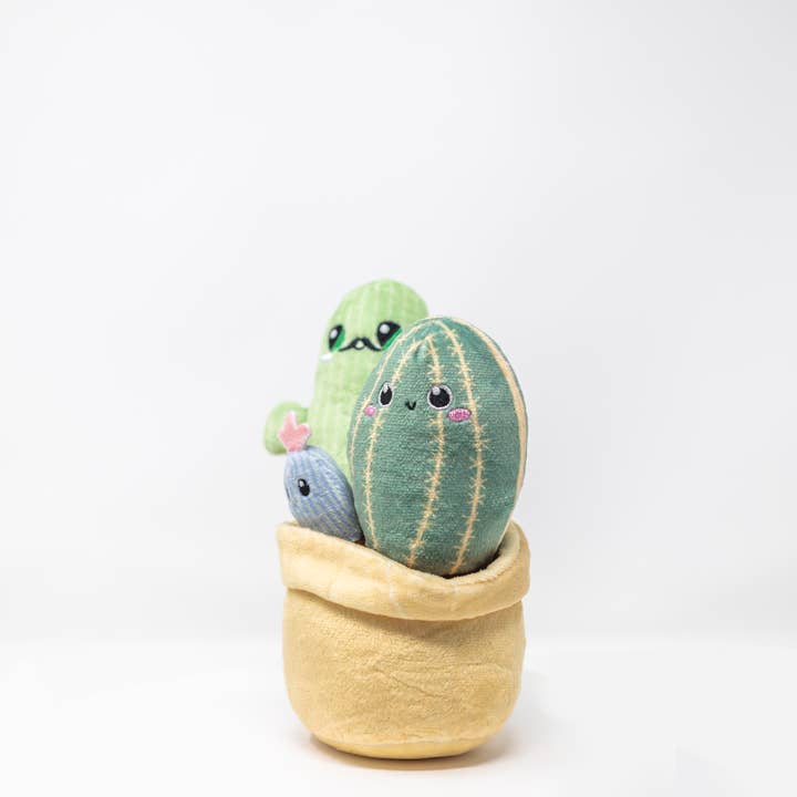 Axol & Friends - Wholesale Stuffed/Plush Toy - Kids & Baby - Mr. Cactus & Family Plush1
