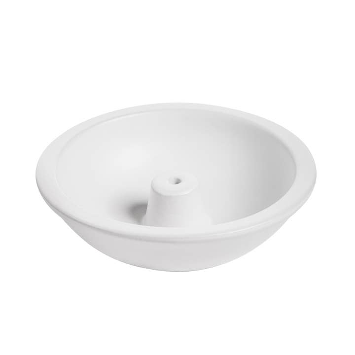 Stoneware Incense Stick Holder, Cloud White - Case of 6 for wholesale by Murphy's Naturals