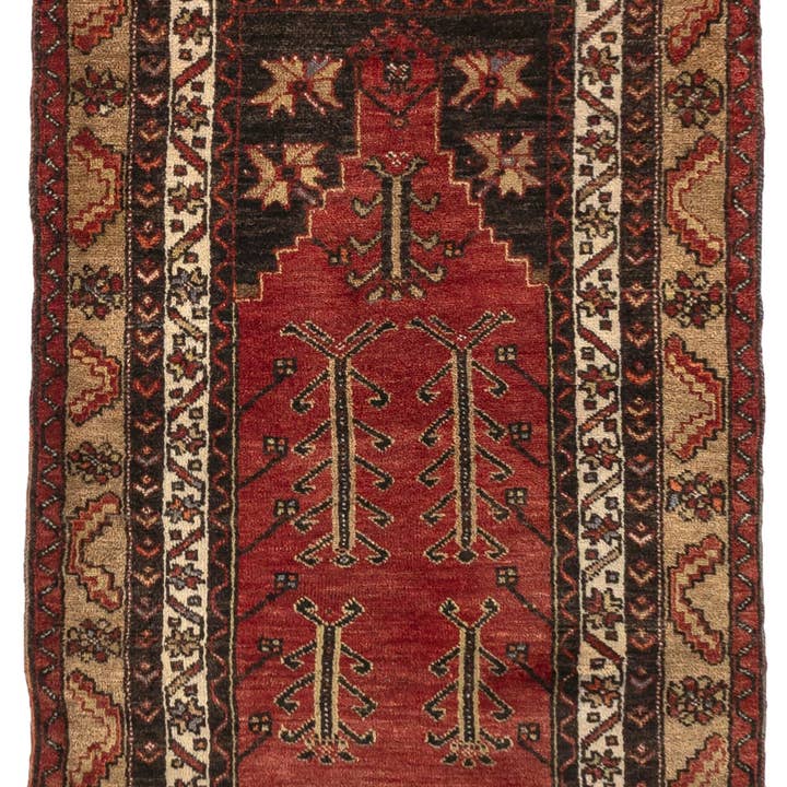 Tapete Oriental Turco Pequeno Tecido à Mão (3'2" x 5'1") por atacado de Rugtolia