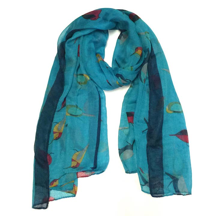 Wrapables.com - Wholesale Scarf - Women's - Wrapables Soft Viscose Bird Print Multi-Style Scarf30