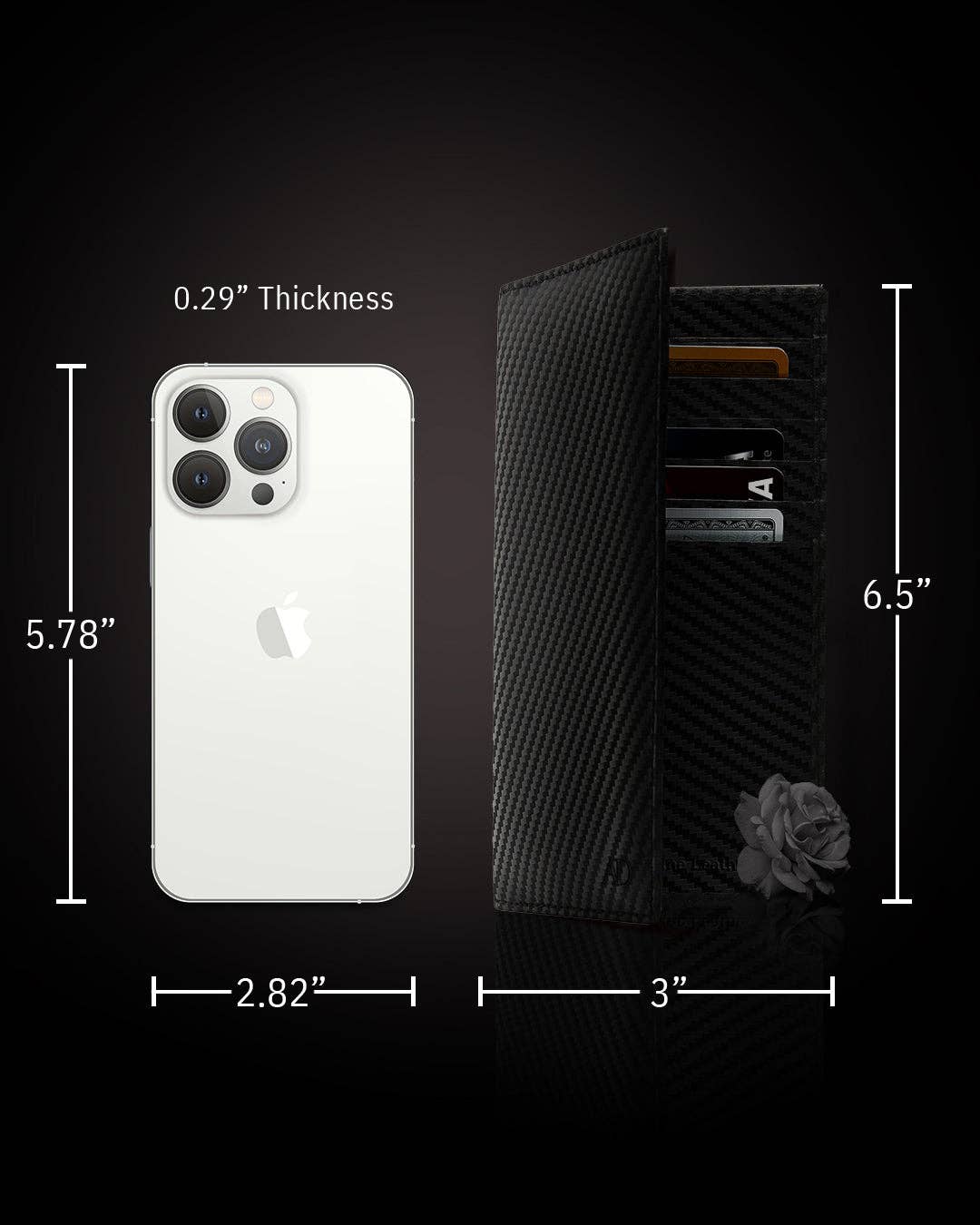 Access Denied Accessories - Wholesale Wallet - Unisex - Genuine Leather Checkbook Cover For Women &Men RFID Blocking27