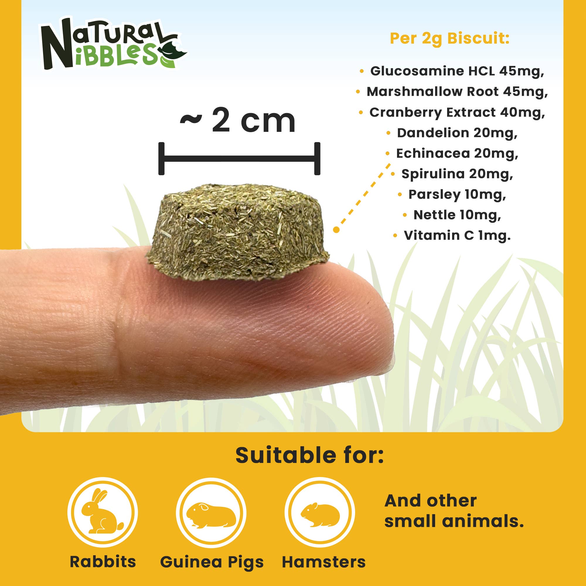 Natures Grub – wholesale Pet food – Not cat/dog – Natural Nibbles ProCare+ Urinary | Natural Rabbit Treats5